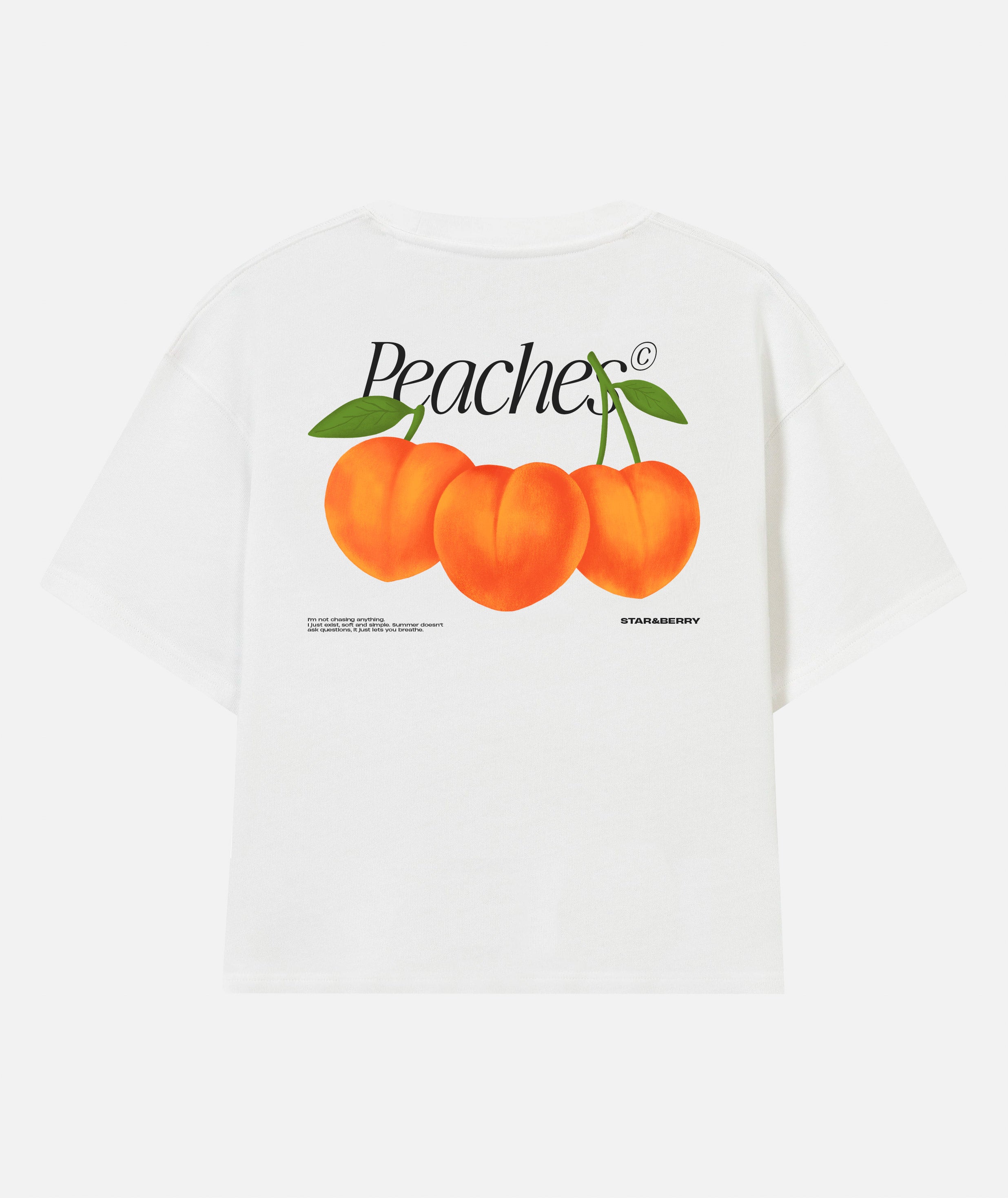 SNBO™ Boxy White - Peaches