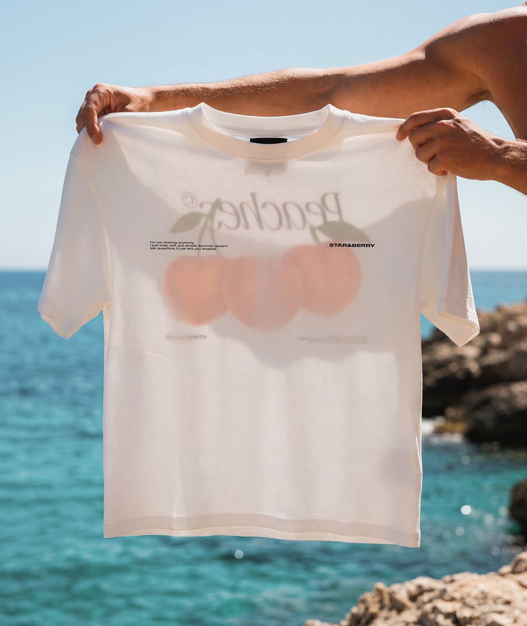 SNBO™ Boxy White - Peaches