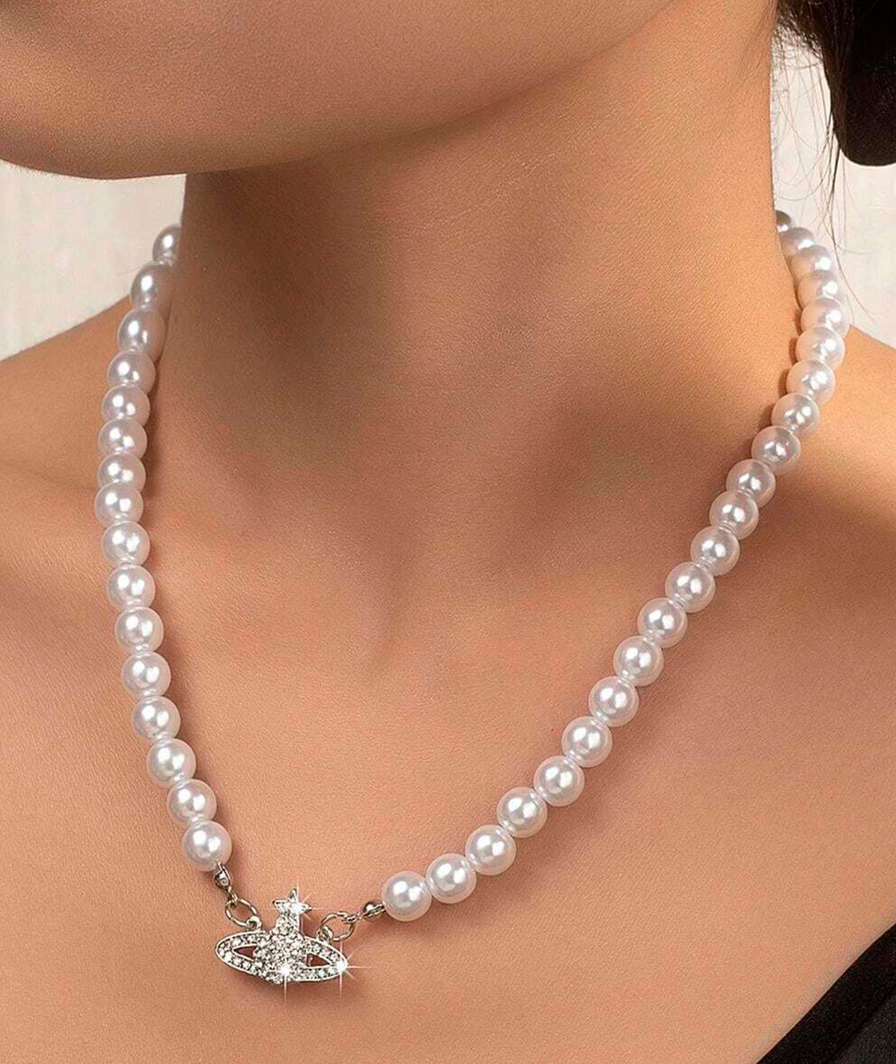 Collar Pearls and Saturn